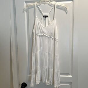 White Racerback Dress
